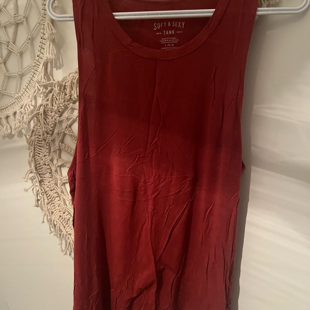 Women's Red Tank Top